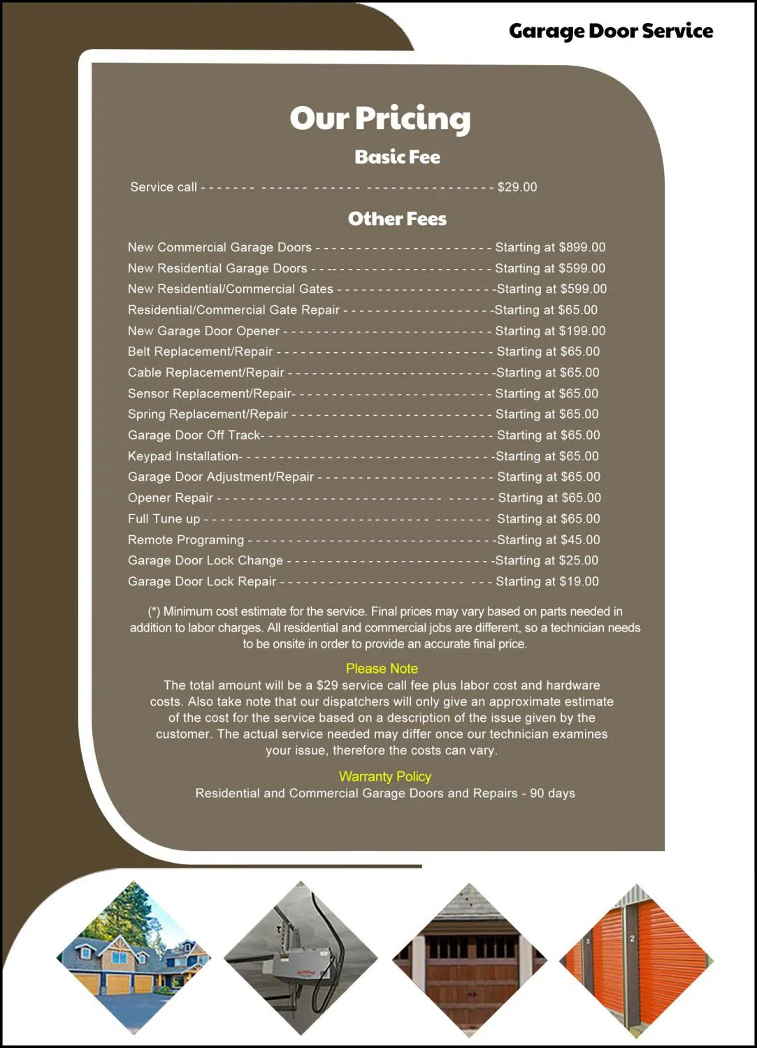 State Garage Doors Westchester, IL 708-589-7284